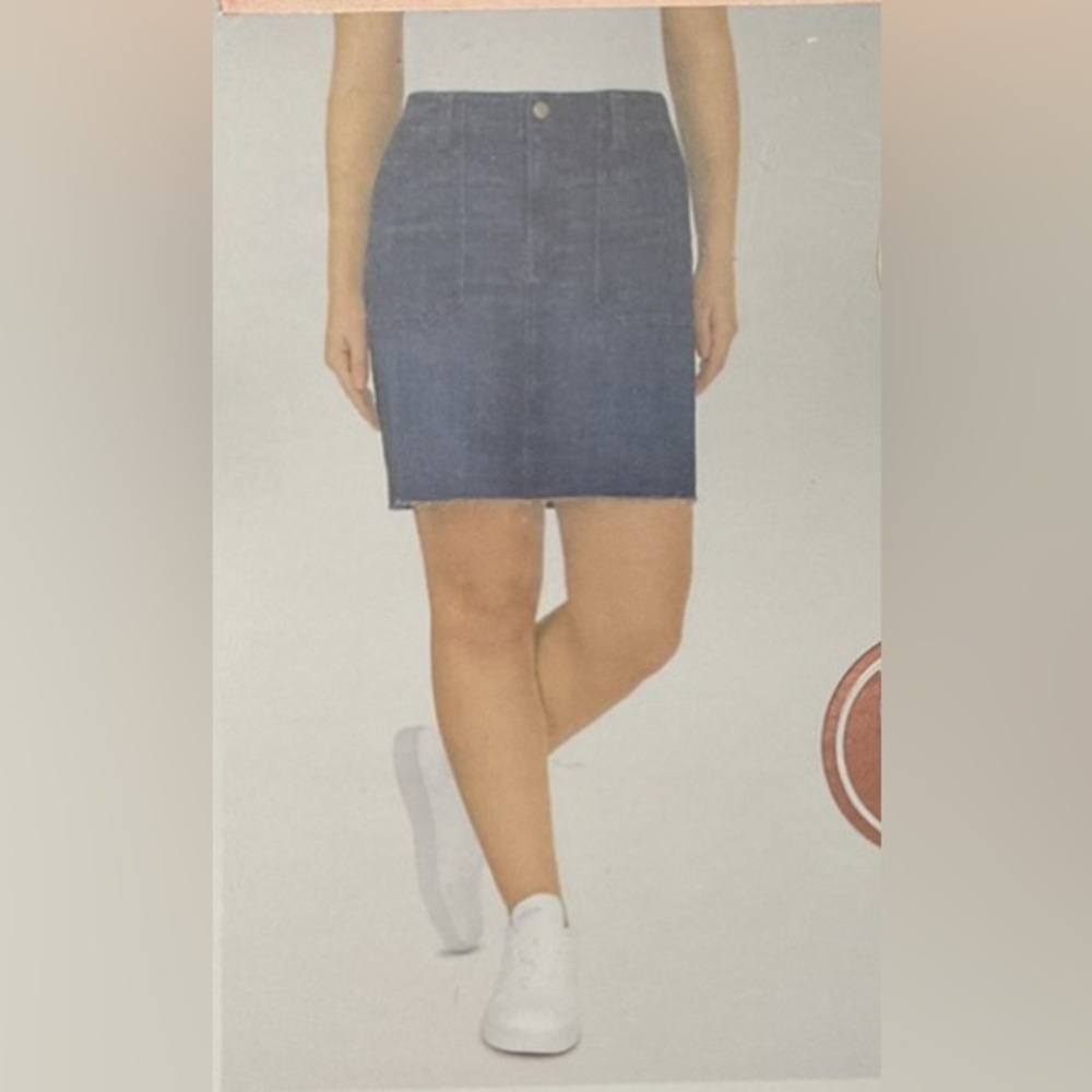 Seven7 Utility Demin Jean Skirt-Sz 16